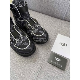 Ugg Winter Printed Wool Locomotive Boots For Women 