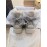 Ugg Winter Wool Mesh Bow Boots For Women Gray