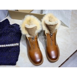 Ugg Winter Fashion Calf Short Boots For Women Brown
