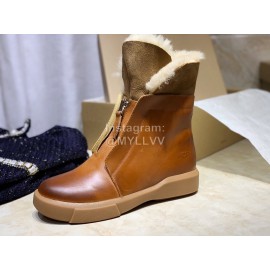 Ugg Winter Fashion Calf Short Boots For Women Brown
