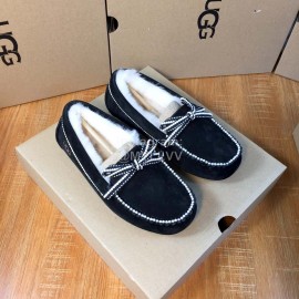 Ugg Winter Fashion Lamb Wool Casual Shoes For Women Black