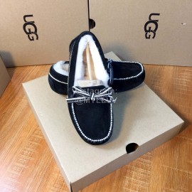 Ugg Winter Fashion Lamb Wool Casual Shoes For Women Black