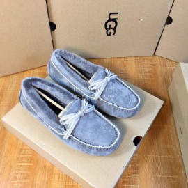 Ugg Winter Fashion Lamb Wool Casual Shoes For Women Blue