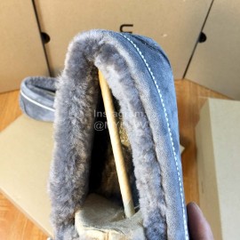 Ugg Winter Fashion Lamb Wool Casual Shoes For Women Blue