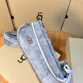 Ugg Winter Fashion Lamb Wool Casual Shoes For Women Blue