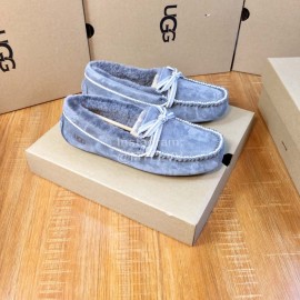 Ugg Winter Fashion Lamb Wool Casual Shoes For Women Blue