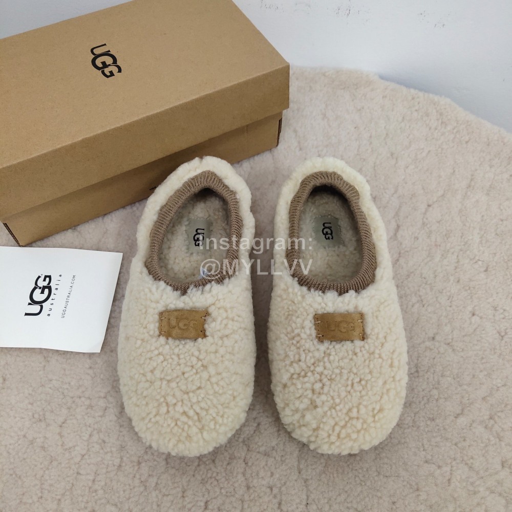 Ugg Winter Soft Lamb Wool Casual Shoes For Women Beige