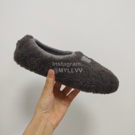 Ugg Winter Soft Lamb Wool Casual Shoes For Women Black