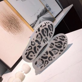 Ugg Winter Cute Bow Wool Boots For Women Silver