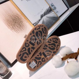 Ugg Winter Cute Bow Wool Boots For Women Gold