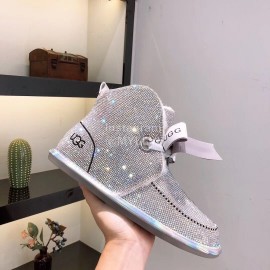 Ugg Winter Cute Bow Wool Boots For Women 