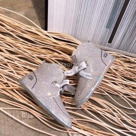 Ugg Winter Cute Bow Wool Boots For Women 