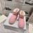 Ugg Co Branded Lv Winter Wool Short Boots For Women Pink