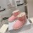 Ugg Co Branded Lv Winter Wool Short Boots For Women Pink