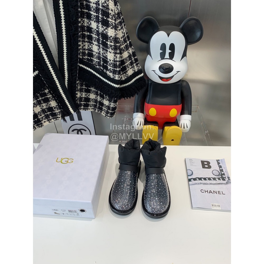 Ugg Winter Fashion Short Boots For Women Black