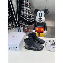 Ugg Winter Fashion Short Boots For Women Black