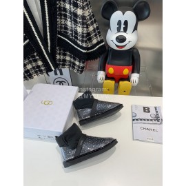 Ugg Winter Fashion Short Boots For Women Black