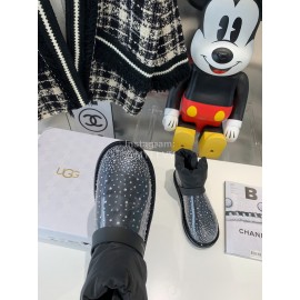 Ugg Winter Fashion Short Boots For Women Black