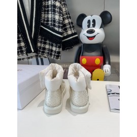 Ugg Winter Fashion Short Boots For Women White