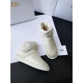 Ugg Winter Waterproof Down Boots For Women White