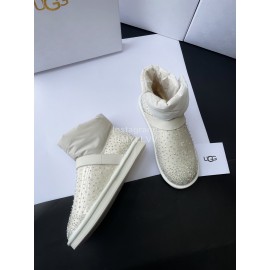 Ugg Winter Waterproof Down Boots For Women White