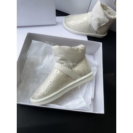 Ugg Winter Waterproof Down Boots For Women White