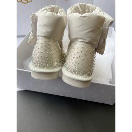 Ugg Winter Waterproof Down Boots For Women White