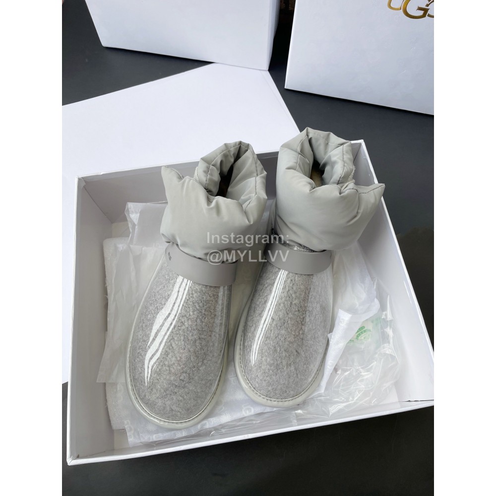 Ugg Winter Waterproof Down Boots For Women Gray