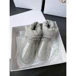 Ugg Winter Waterproof Down Boots For Women Gray