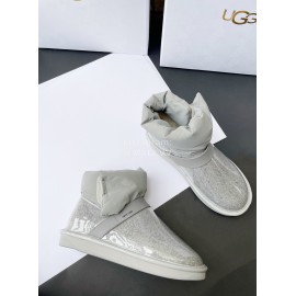 Ugg Winter Waterproof Down Boots For Women Gray