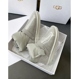 Ugg Winter Waterproof Down Boots For Women Gray