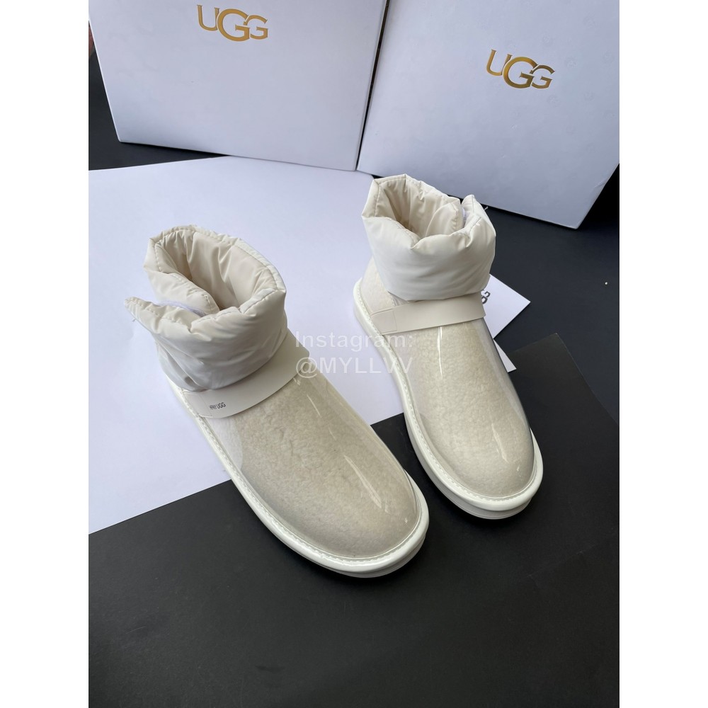Ugg Winter Waterproof Down Boots White For Women 