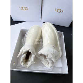Ugg Winter Waterproof Down Boots White For Women 