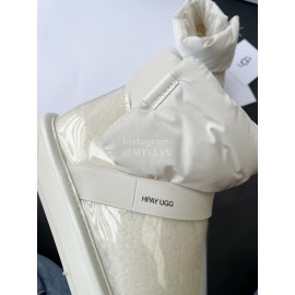 Ugg Winter Waterproof Down Boots White For Women 