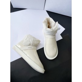 Ugg Winter Waterproof Down Boots White For Women 