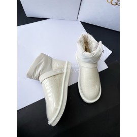 Ugg Winter Waterproof Down Boots White For Women 