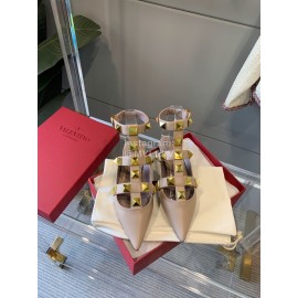 Valentino Pointed Flat Heel Sandals For Women