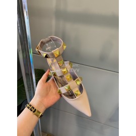 Valentino Pointed Flat Heel Sandals For Women