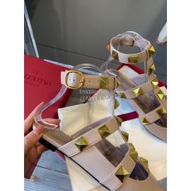 Valentino Pointed Flat Heel Sandals For Women