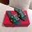 Valentino Spring Summer Soft Sheepskin Slippers Green