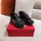 Valentino Winter Thick Soled Wool Sneakers For Women Black