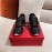 Valentino Winter Thick Soled Wool Sneakers For Women Black