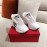 Valentino Winter Thick Soled Wool Sneakers For Women White