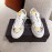 Valentino New Printed Couple Sneakers Yellow