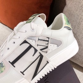 Valentino New Printed Couple Sneakers Green