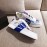 Valentino New Printed Couple Sneakers Blue