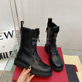 Valentino Autumn Winter New Black Locomotive Boots 