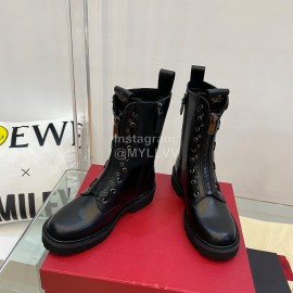 Valentino Autumn Winter New Black Locomotive Boots 