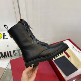 Valentino Autumn Winter New Black Locomotive Boots 