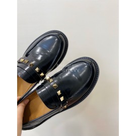 Valentino Early Spring New Black Calf Shoes For Women